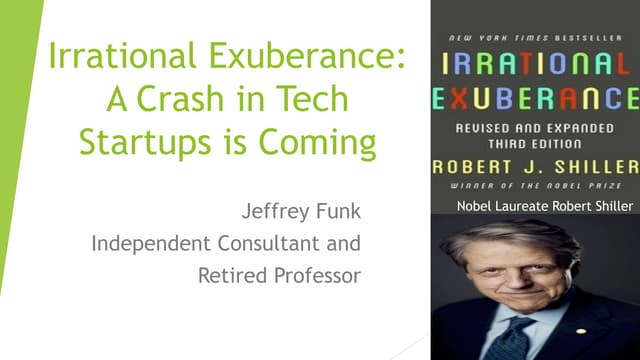 Irrational Exuberance: A Tech Crash is Coming