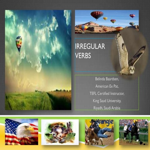 Irregular verbs   1-13