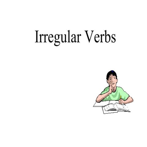 Irregularverbs