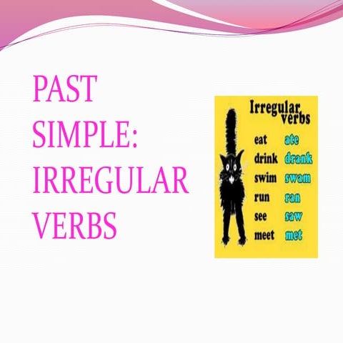 Irregular verbs