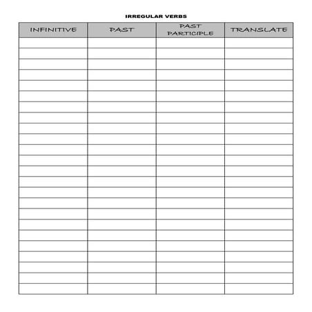 IRREGULAR - REGULAR VERBS LISTSpdf