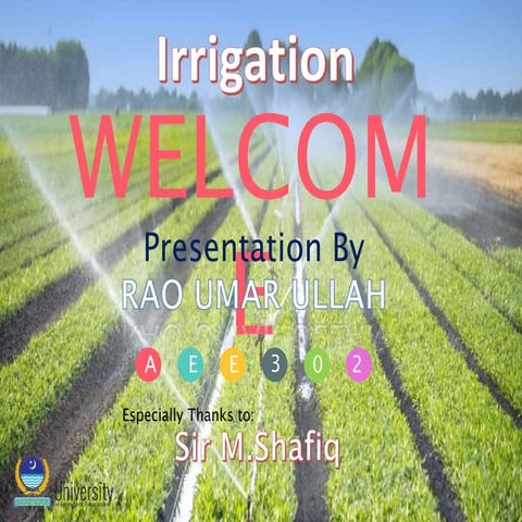 Irrigation