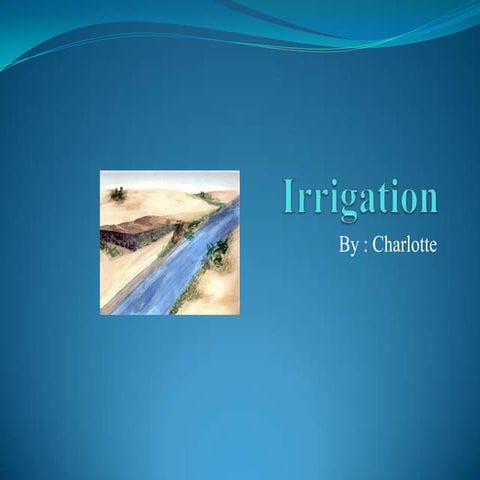 Irrigation PPT