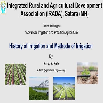 Irrigation history and methods