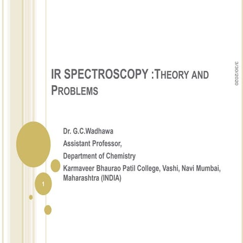 Ir spectroscopy