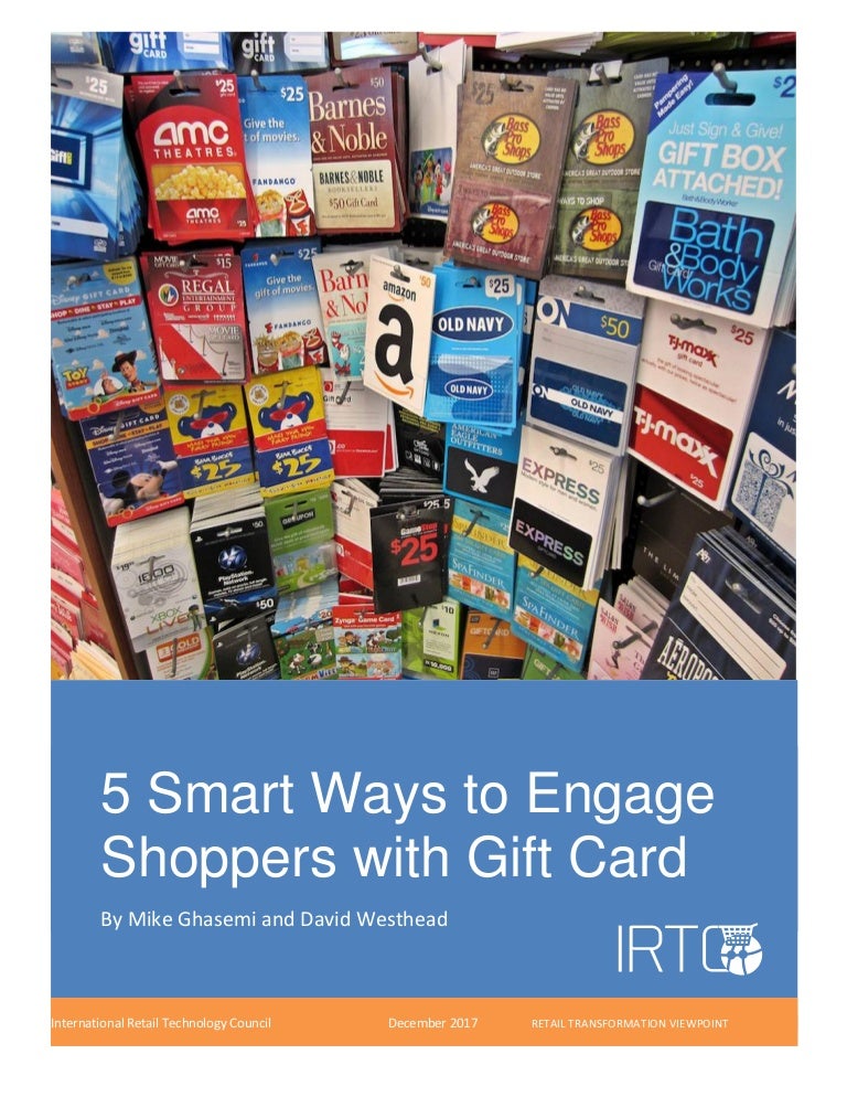 5 Smart ways to engage shoppers with gift cards