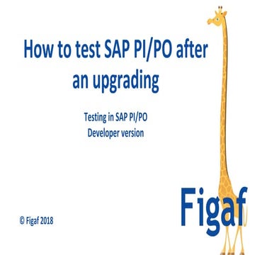 Why Test SAP PI/PO after any upgrade