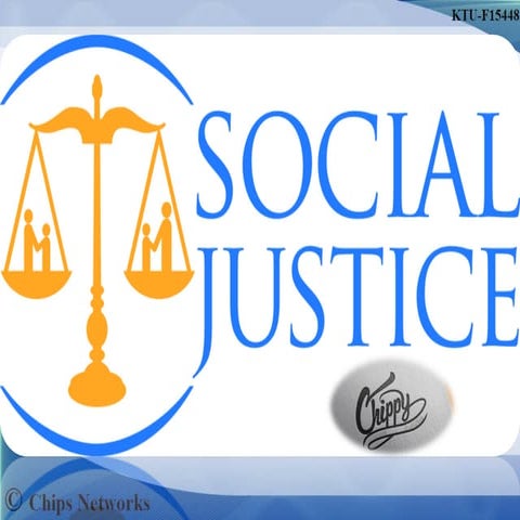 Social justice and welfare
