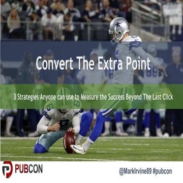 Convert the Extra Point - 3 Strategies Anyone Can Use to Measure the Success ...