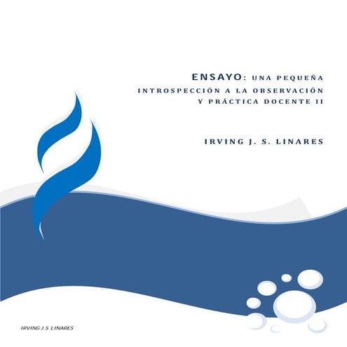 Introducción a la observación y práctica docente