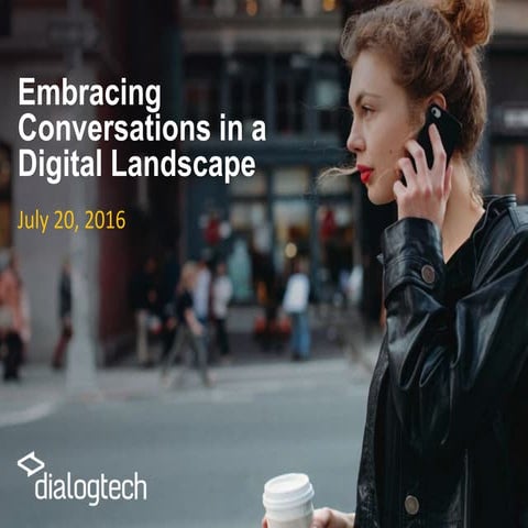 Embracing Conversations in a Mobile Landscape