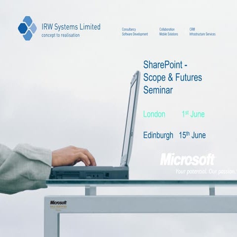 IRW Sharepoint scope and futures seminars_june_2011