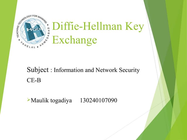 Information and Network Security