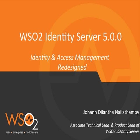 WSO2 Identity Server 
