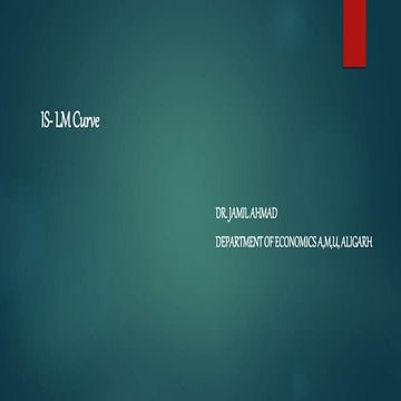 IS- LM Curve.pptx