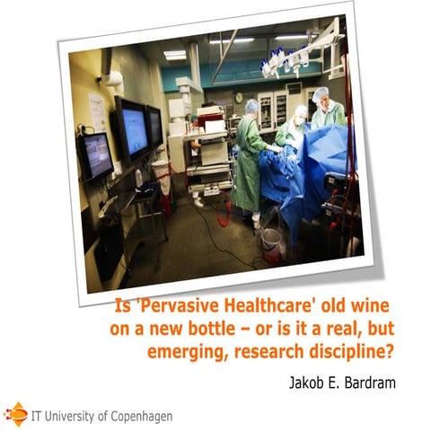 Is Pervasive Healthcare Old Wine on a New Bottle?