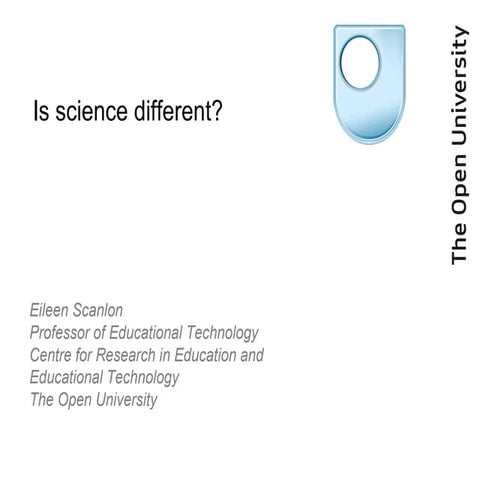Is Science Different?