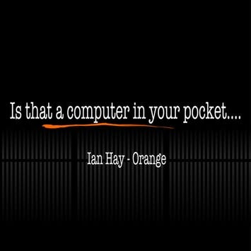 Is That A Computer In Your   Wide