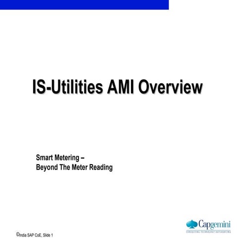 IS-Utilities AMI Overview - v 1.0000.ppt