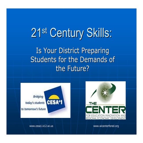 Is Your District Ready for the 21st Century?