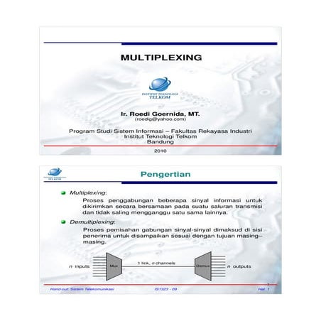 IS1323   09-Multiplexing