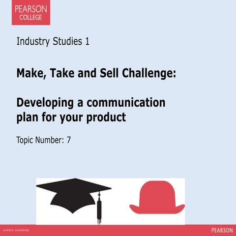 Is1 workshop 7   make, take & sell challenge student