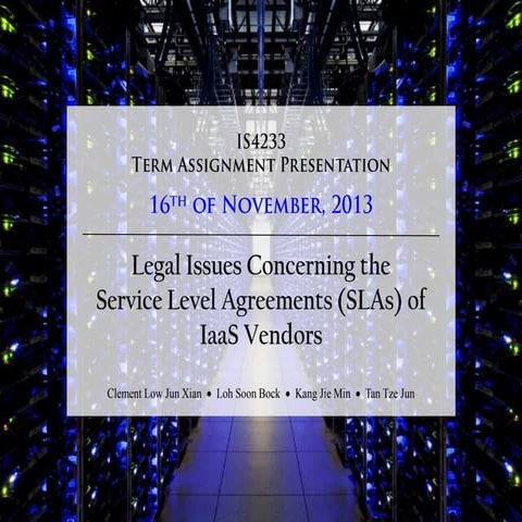 IS4233 Final Presentation