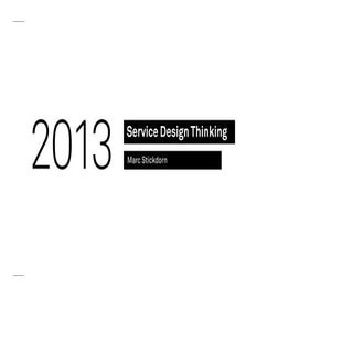 Service Design Thinking - How to su...