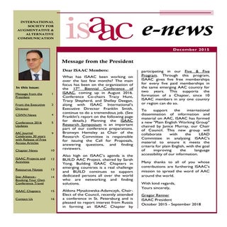 Isaac e-news-december-2015