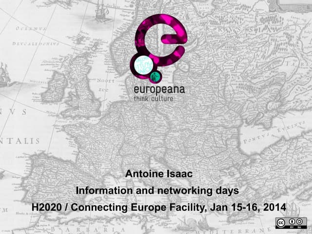 Multilingual challenges in Europeana