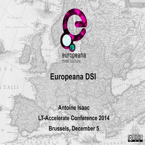 Europeana DSI -  LT-Accelerate 14