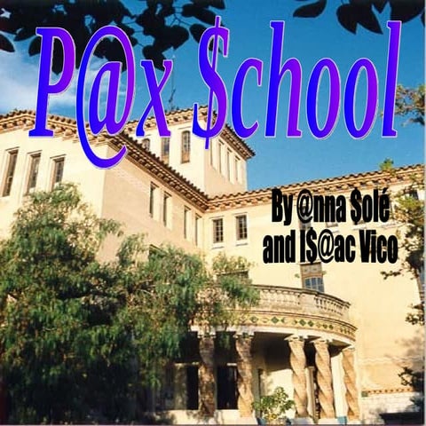 Our school by Anna S and Isaac