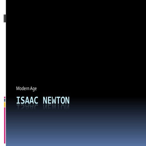 Isaac newton