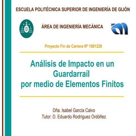 Proyecto fin de carrera - Industriales