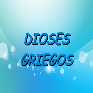 Dioses Griegos
