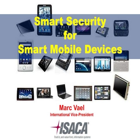 ISACA smart security for smart devices