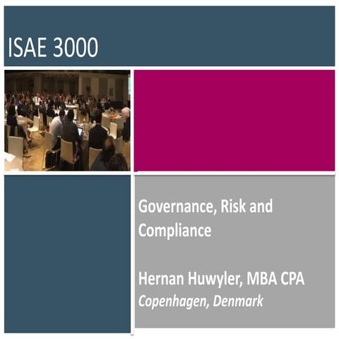 International Standard on Assurance Engagements ISAE 3000 Audits