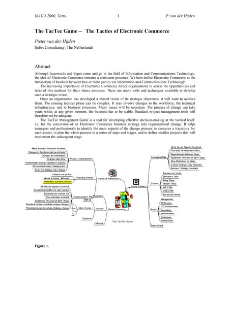 The TacTec Game; The Tactics of Electronic Commerce; Van der Proceedings of t...