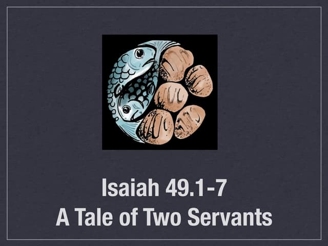 Isaiah 49 servant