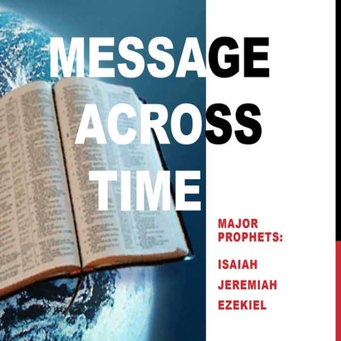 For Teenagers: Living by God's Standard - the book of Isaiah