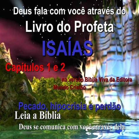 LIÇÃO 1 – ISAIAS 1 A 5 – INTRODUÇÃO AO LIVRO DE ISAIAS.pptx