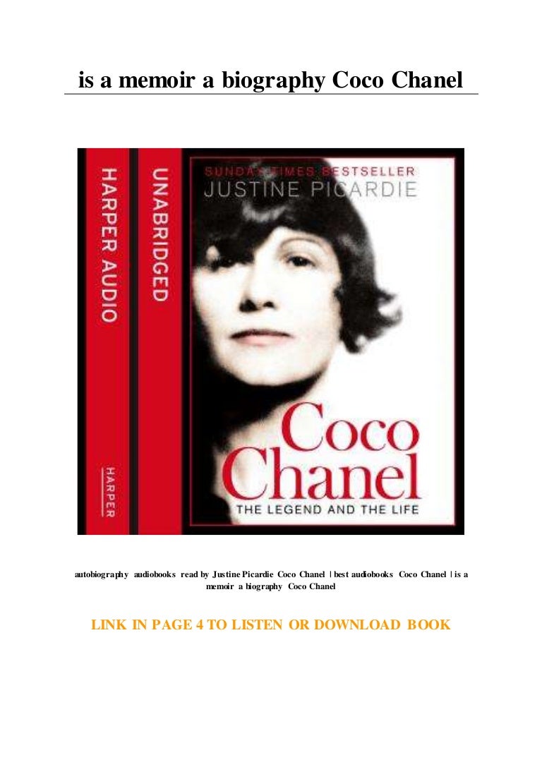 coco chanel justine picardie