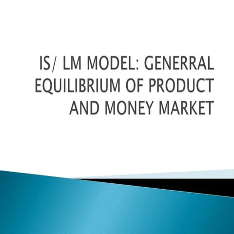 IS and LM model