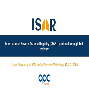 ISAR: Protocol for a Global Registry