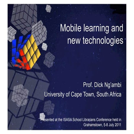 THE USE OF MOBILE TECHNOLOGY AS AN AID IN THE TEACHING-LEARNING PROCESS ...