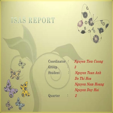 Isas report
