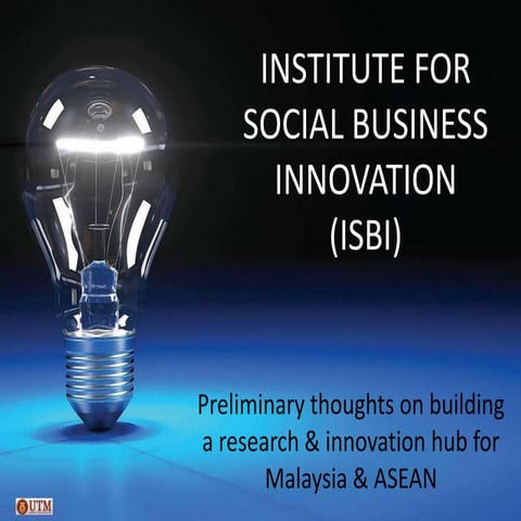 Initiative for Social Business Innovation (ISBI)