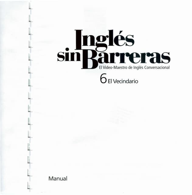 Ingles sin barreras manual 6 dvd