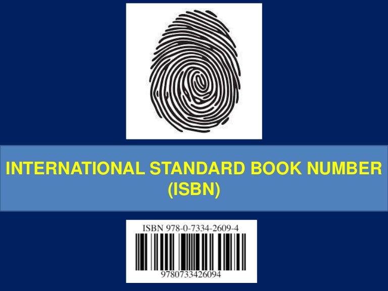 ISBN (International Standard Book Number)