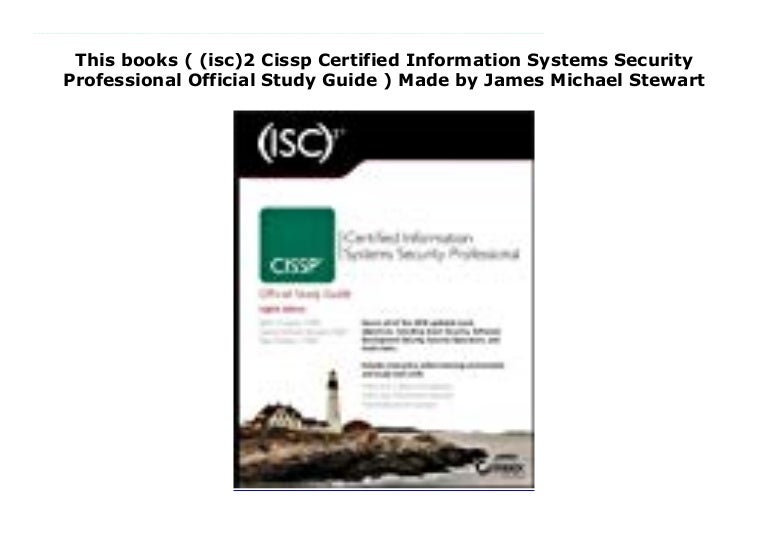 This Books Isc 2 Cissp Certified Information Systems Security Prof